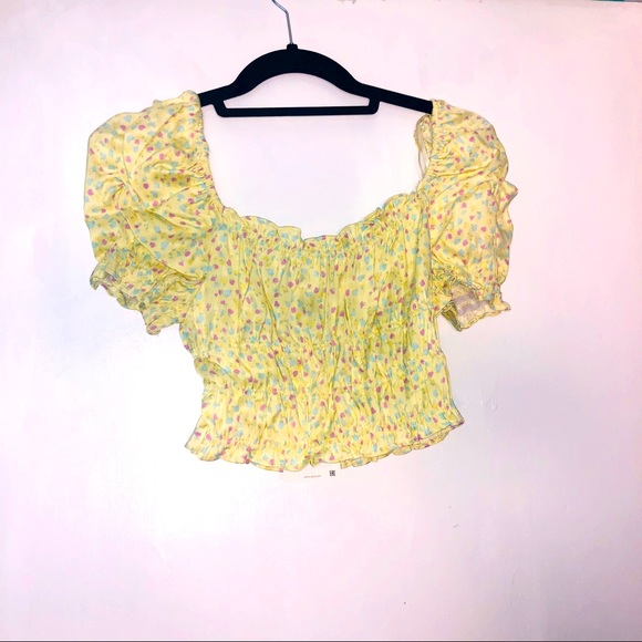 Zara Tops - ZARA SILK TOP💛💜